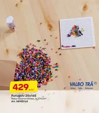 Byggmax Valbo trä trägolv erbjuda