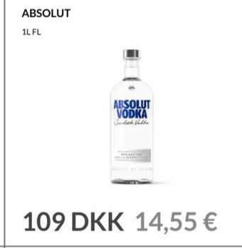 Nielsen Discount Absolut vodka erbjuda