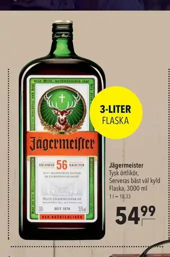 Citti Jägermeister erbjuda