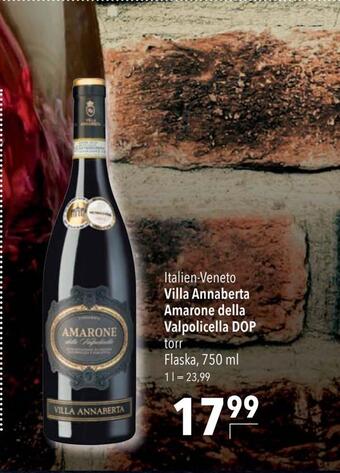 Villa annaberta amarone della valpolicella dop