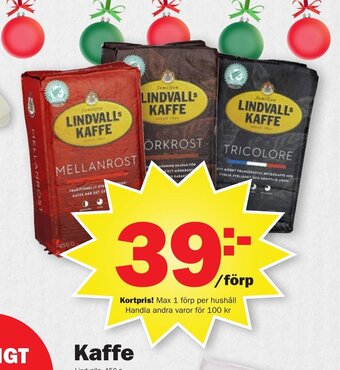 Pekås Kaffe erbjuda