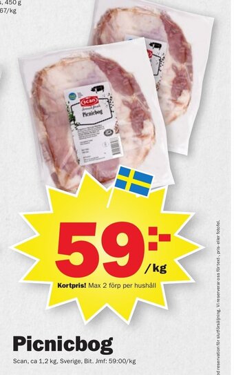 Pekås Picnicbog erbjuda