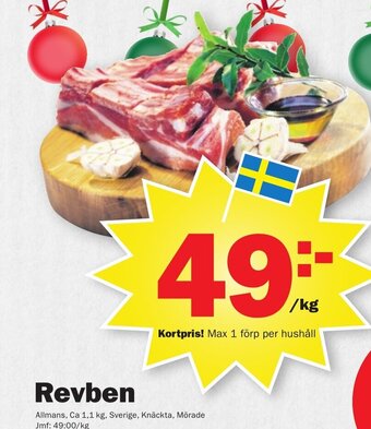 Pekås Revben erbjuda