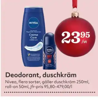 Hemköp Nivea men deodorant erbjuda