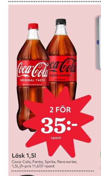 Hemköp Coca cola läskedryck erbjuda
