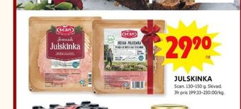 ICA Kvantum Scan julskinka erbjuda