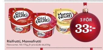 Hemköp Risifrutti mellanmål erbjuda