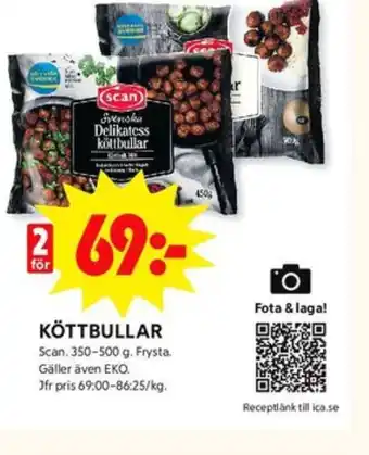 Scan deli köttbullar