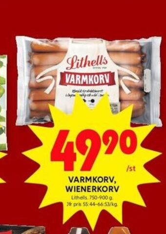ICA Kvantum Lithells varmkorv erbjuda