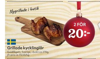 Hemköp Guldfågeln kycklinglår erbjuda