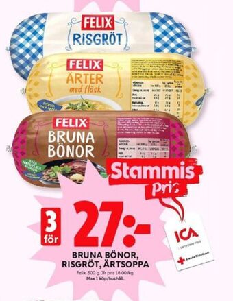 ICA Kvantum Felix rullpack erbjuda