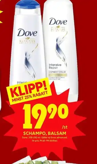 Dove balsam