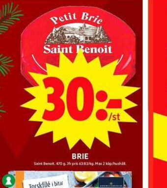 ICA Maxi Saint benoit brie erbjuda