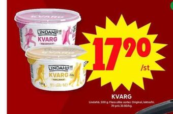 ICA Maxi Lindahls kvarg erbjuda