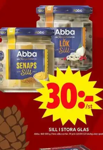 ICA Maxi Abba sillinläggningar erbjuda
