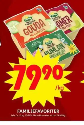 ICA Maxi Arla gouda erbjuda
