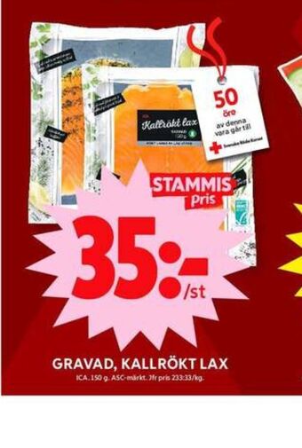 ICA Maxi Ica lax erbjuda