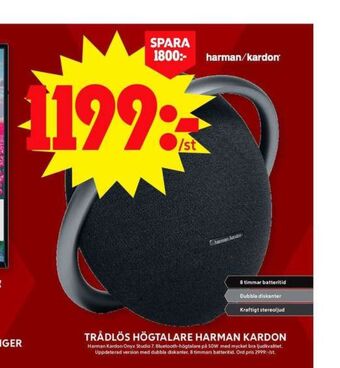 ICA Maxi Harman kardon högtalare erbjuda