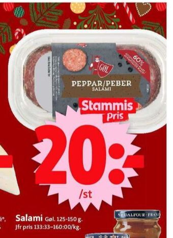 ICA Supermarket Gøl salami erbjuda