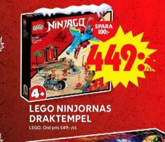 ICA Maxi Lego leksaker erbjuda
