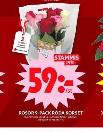ICA Maxi Ica blommor erbjuda