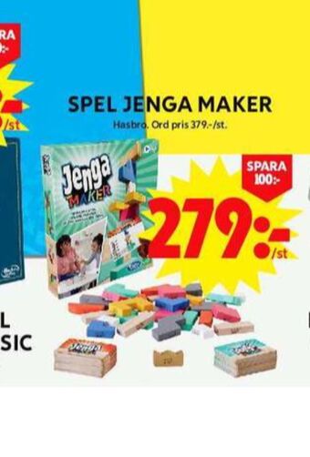 ICA Maxi Hasbro spel erbjuda
