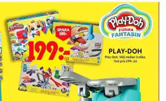ICA Maxi Play-doh leklera erbjuda