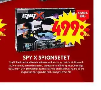 ICA Maxi Spyx leksaker erbjuda