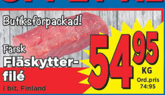 Supergrossen Fläskytterfilé erbjuda