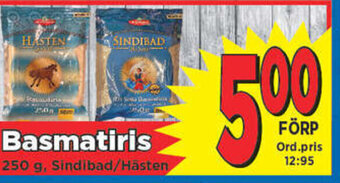 Supergrossen Basmatiris erbjuda