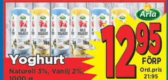 Supergrossen Yoghurt erbjuda