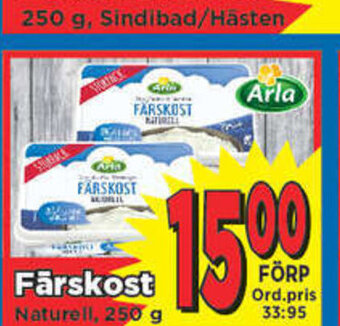 Supergrossen Färskost erbjuda