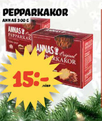 Nelins Pepparkakor erbjuda