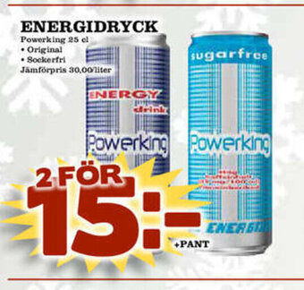 Nelins Energidryck erbjuda