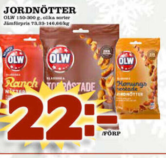 Jordnötter