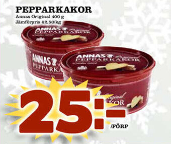 Nelins Pepparkakor erbjuda