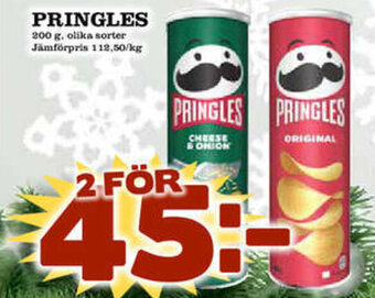 Nelins Pringles erbjuda
