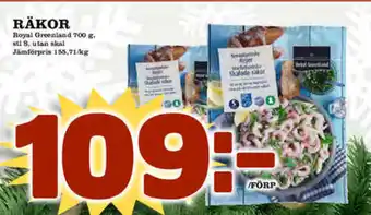 Nelins Räkor erbjuda