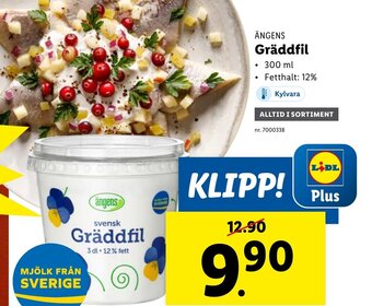 Lidl Gräddfil erbjuda