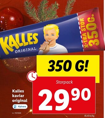 Lidl Kalles Kaviar Original erbjuda