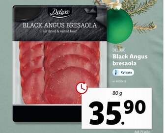 Lidl Deluxe Black Angus bresaola erbjuda