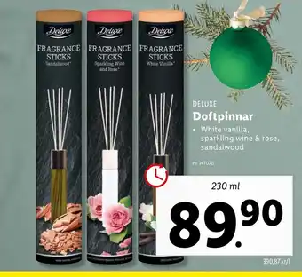 Lidl Deluxe Doftpinnar erbjuda