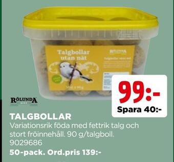Jem&Fix Talgbollar erbjuda