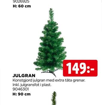 Jem&Fix Julgran erbjuda