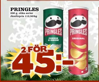 Bonum Matmarknad Pringles erbjuda
