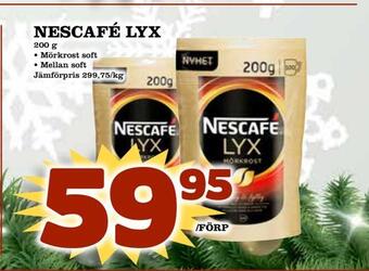 Bonum Matmarknad Nescafé lyx erbjuda