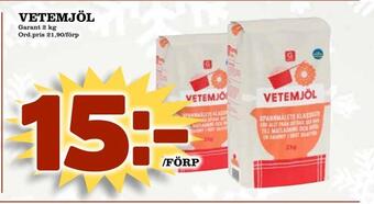 Din Mat Vetemjöl erbjuda