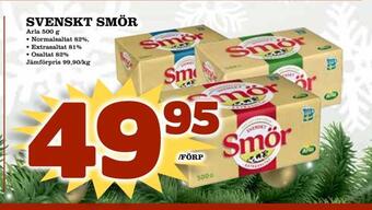 Din Mat Svenskt smör erbjuda