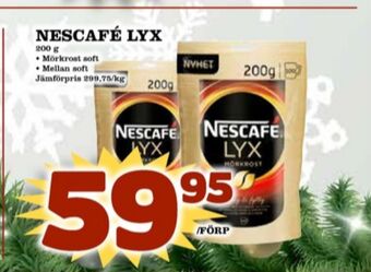 Matdax Nescafé lyx instant kaffe erbjuda