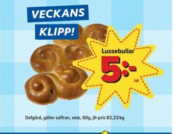 Östenssons Dafgårds butiksbakat kaffebröd erbjuda